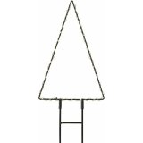 Lysdekoration Lumineo Juletr 18 x 27 cm Metal Indsats MicroLED #13