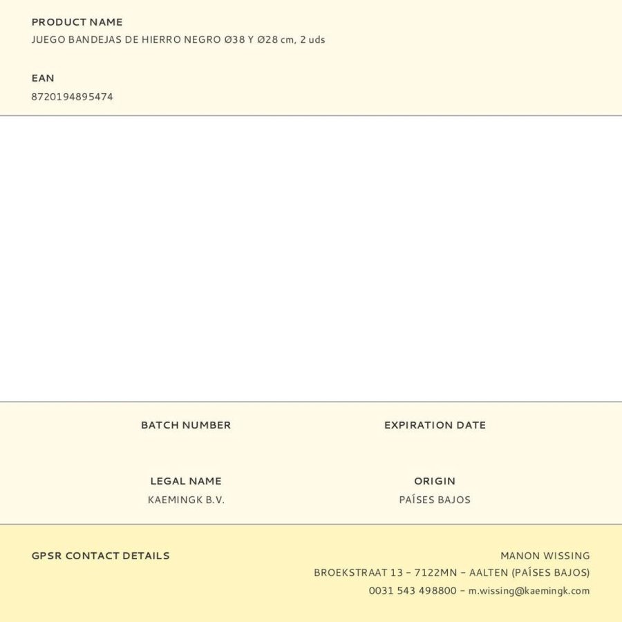 Bakkes�t Decoris Sort (2 enheder) #2