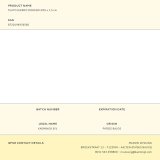 Dekorationsfad Decoris Gylden (2 enheder) #5