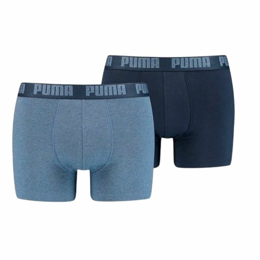 Pakke med boxershorts Puma Basic Bl Boxer 2 Dele #1