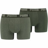 Boxershorts til mnd Puma Basic 2 Dele Mrk grn #1
