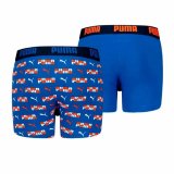 Pakke med boxershorts Puma Printed 2P Bl 2 enheder #2