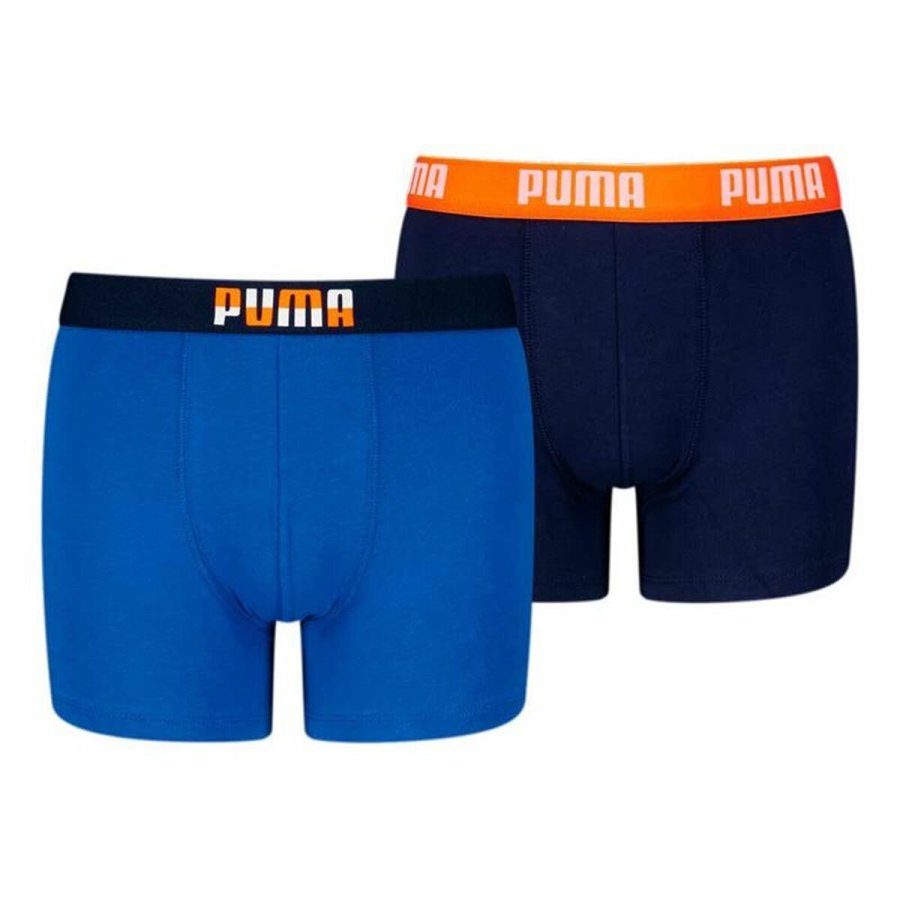 Pakke med boxershorts Puma Placed Logo 2P 2 enheder #1