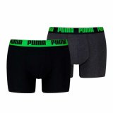 Boxershorts til m�nd Puma EVERRYDAY BASIC 701226387 018 2 enheder Gr�n Sort #2