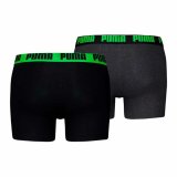 Boxershorts til m�nd Puma EVERRYDAY BASIC 701226387 018 2 enheder Gr�n Sort #3