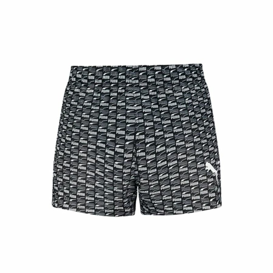 Badetj til Mnd Puma Puma Logo Print 1P Sort #1