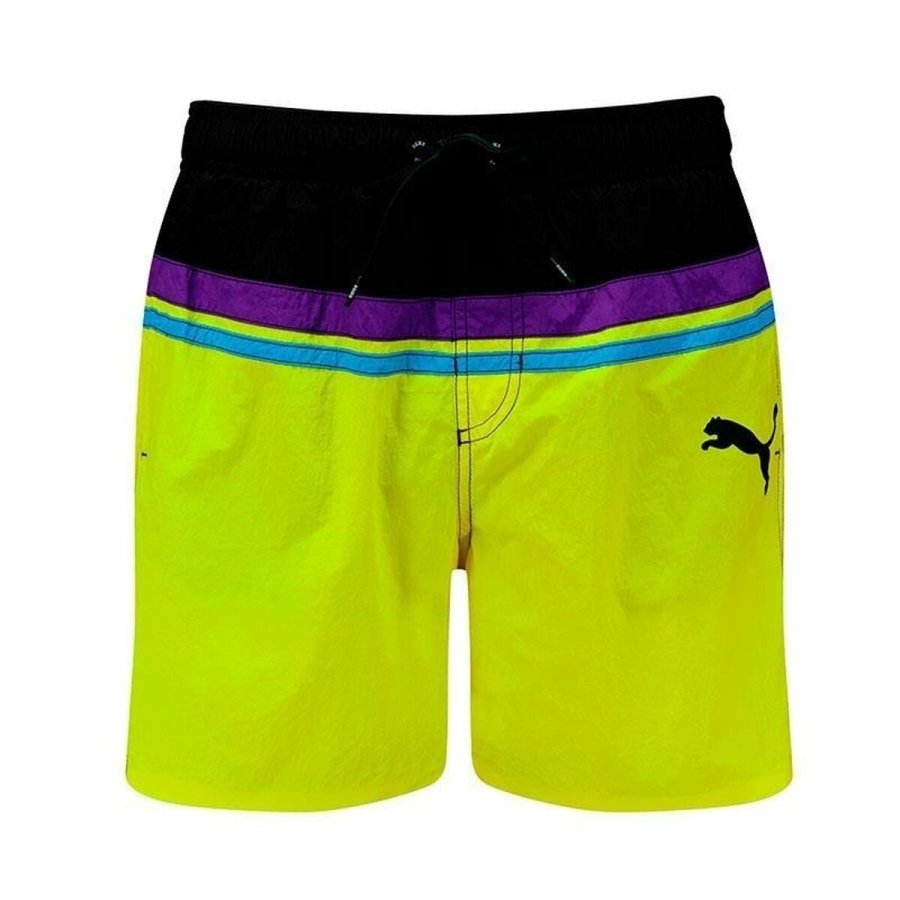 Badetj til Mnd Puma Heritage Mid Lime Lysegrn #1
