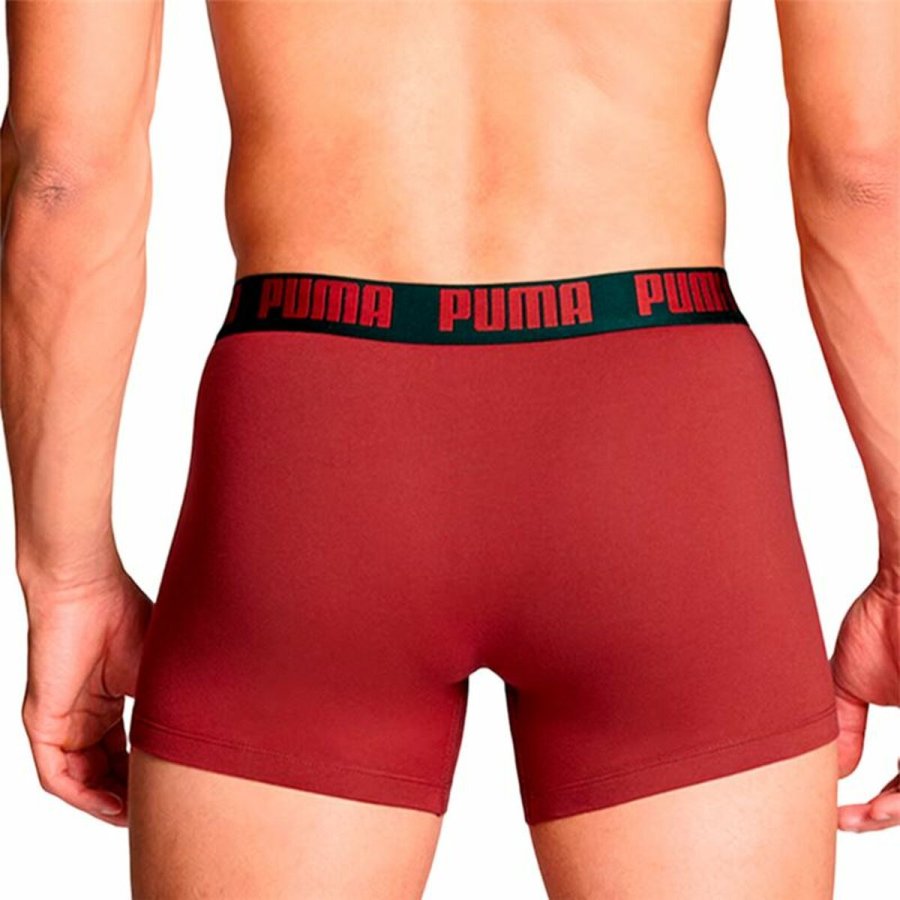Boxershorts til mnd Puma burgundy  Rd #2