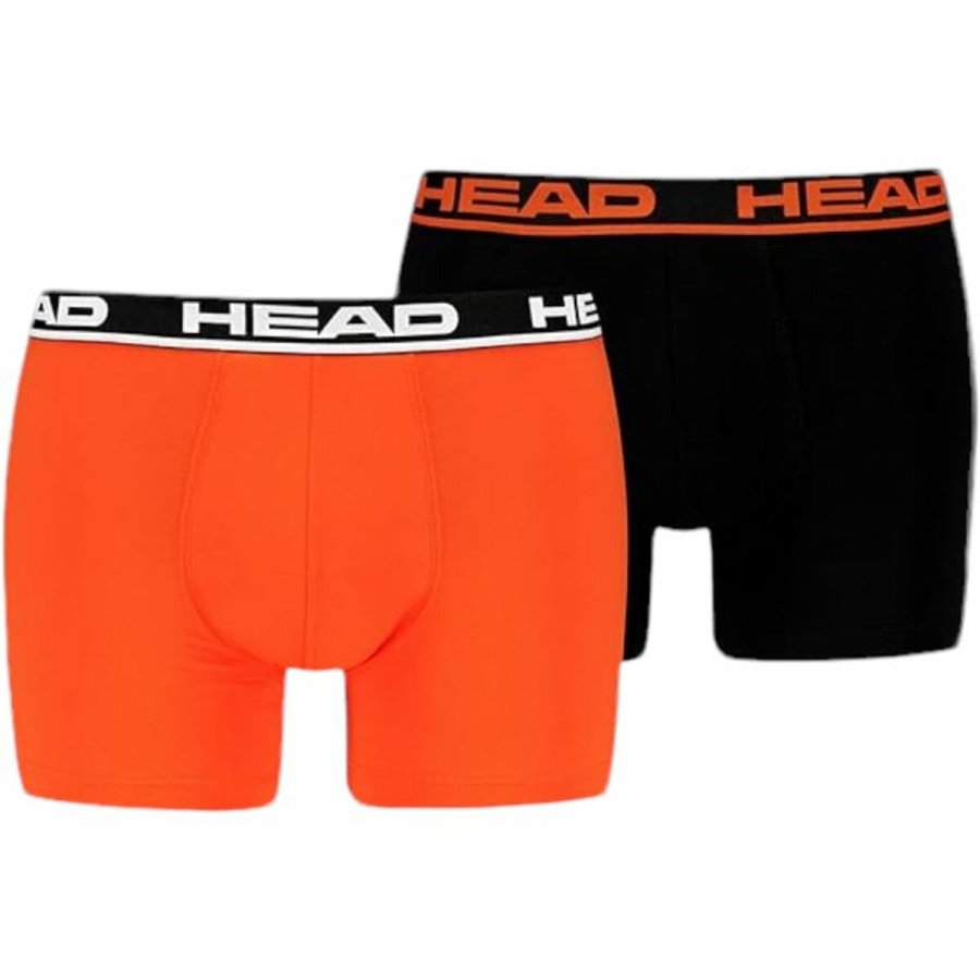 Boxershorts til m�nd Head Basic Sort Orange #1