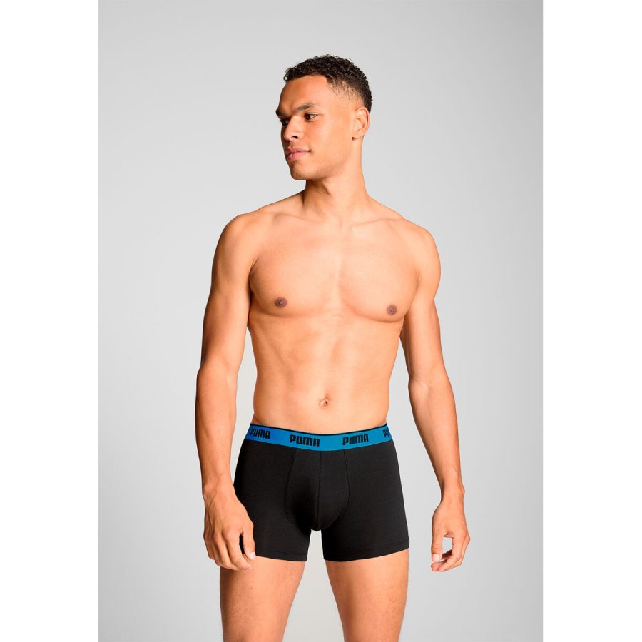 Boxershorts til mnd Puma 701234187 006 Sort 3 enheder #5