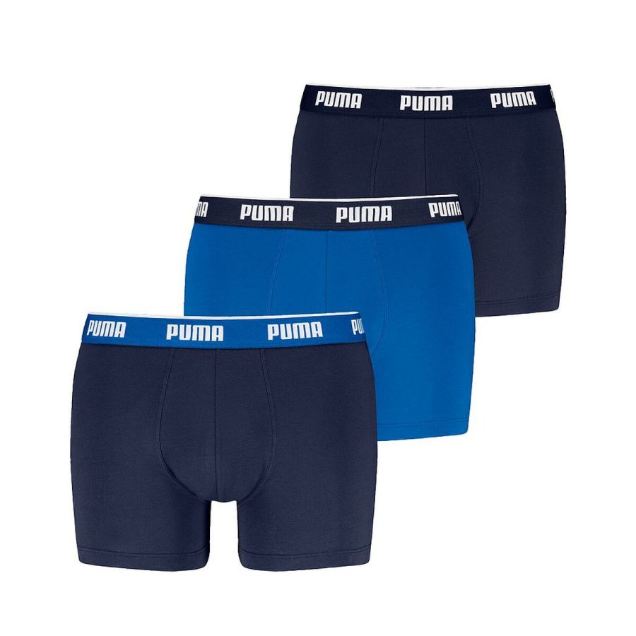 Boxershorts til m�nd Puma 701234187 004 Bl� 3 enheder #1