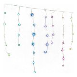 LED gardin Icicle Multifarvet (300 x 70 cm) #1