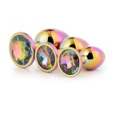 Anal plug Dream Toys Gleaming Love Multifarvet #5