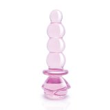 Anal plug Dream Toys Glaze Glass Pink #1