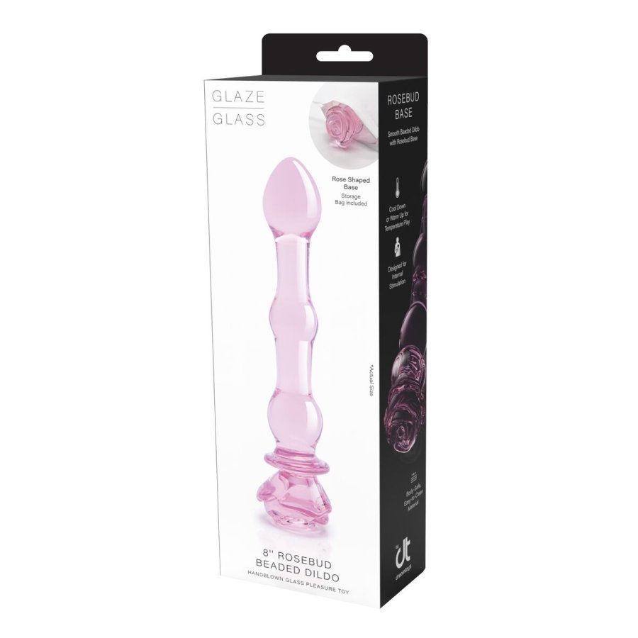 Dildo Dream Toys Glaze Glass Pink #7