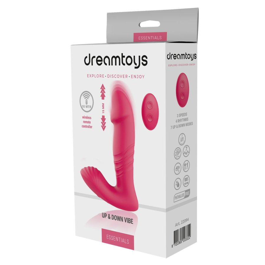 Anal Vibrator Dream Toys Essentials Up Pink #7