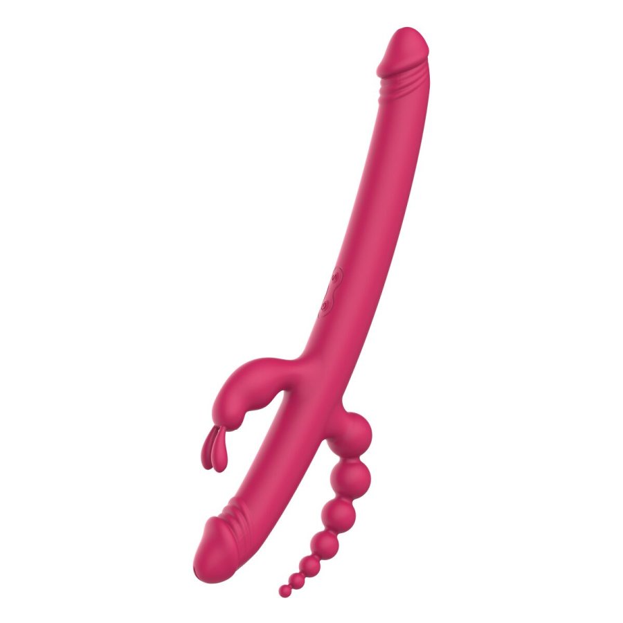 Dobbelt Masturbator Stroker Dream Toys Essentials Pink #1