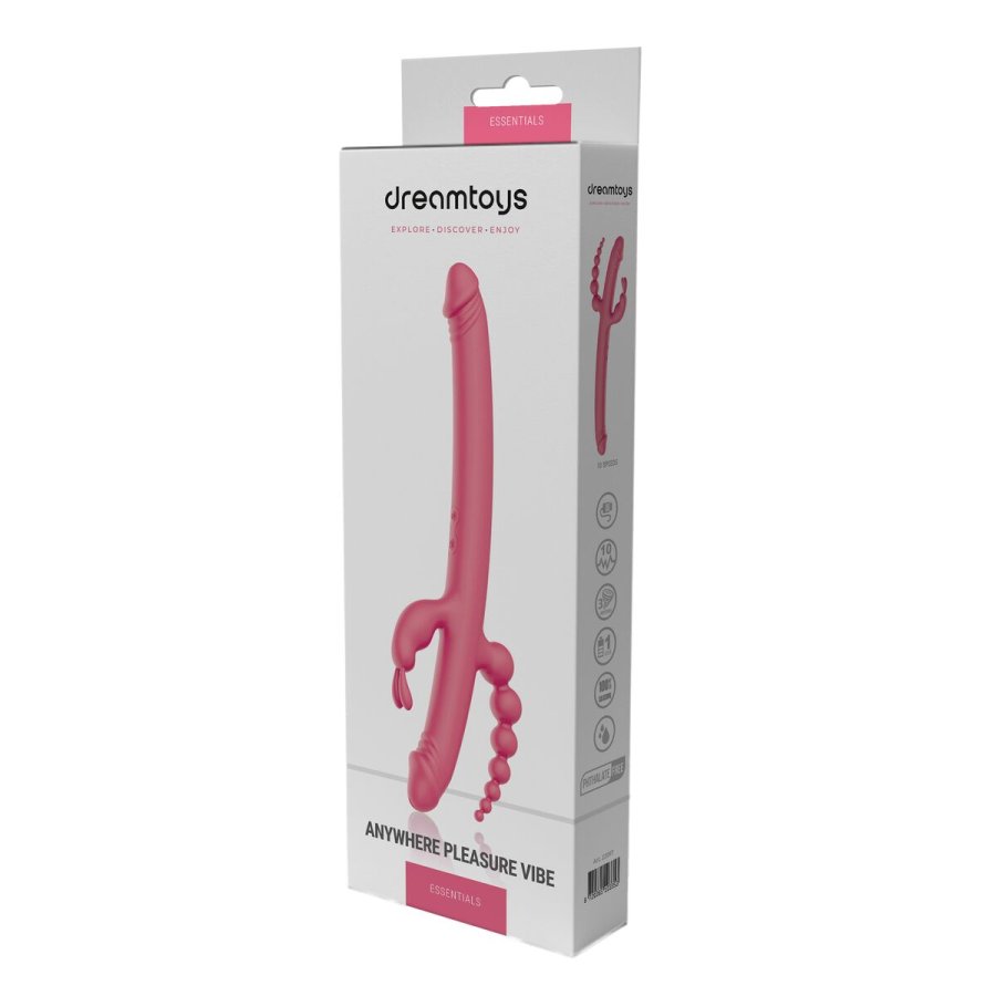 Dobbelt Masturbator Stroker Dream Toys Essentials Pink #6