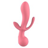 Klassisk Vibrator Dream Toys Amour Triple Pleasure Pink #3