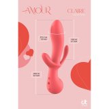 Klassisk Vibrator Dream Toys Amour Triple Pleasure Pink #9
