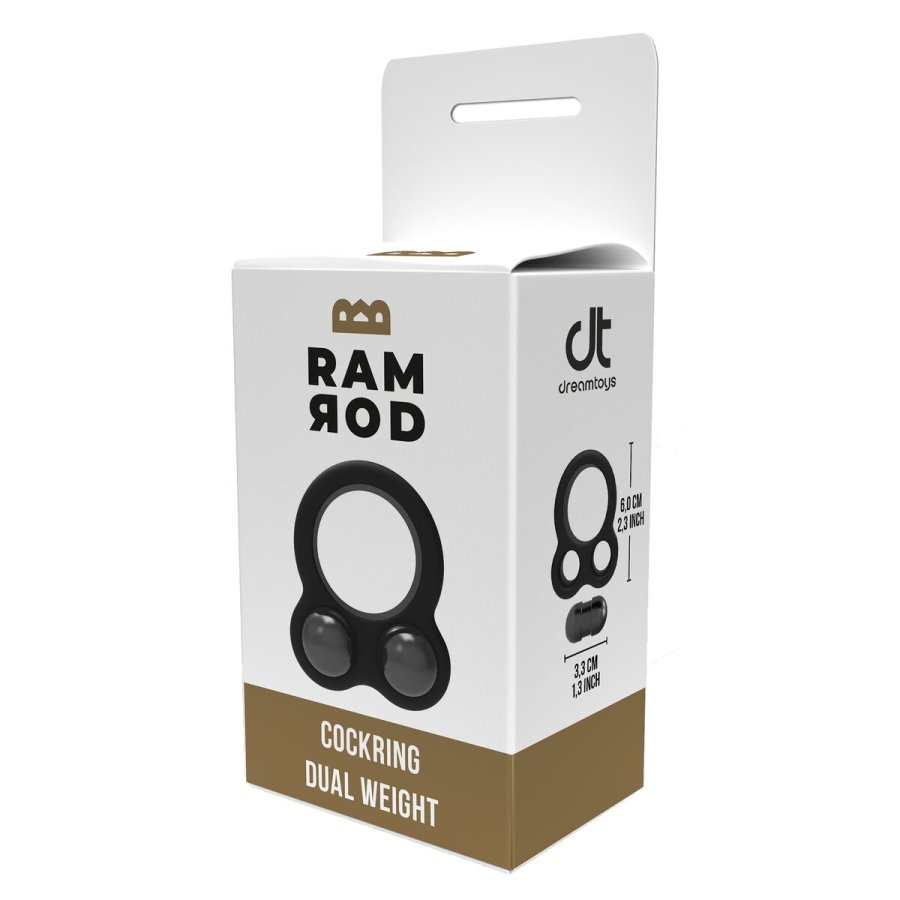 Penisringe Dream Toys Ramrod Sort #11
