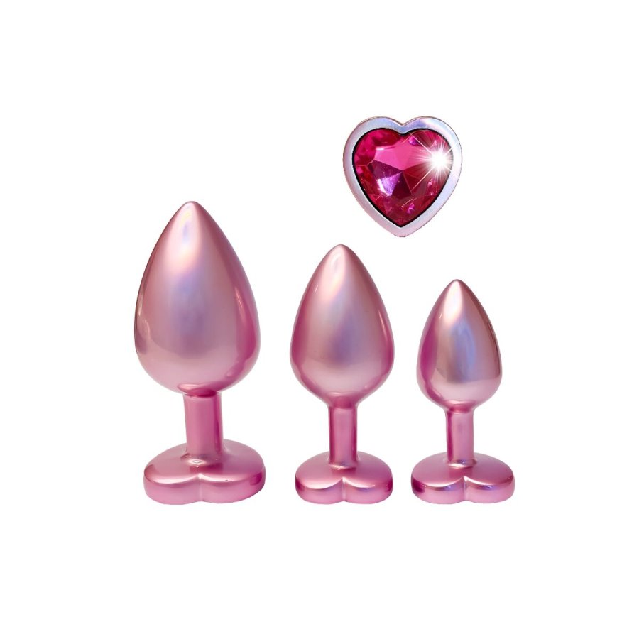 Anal plug Dream Toys Gleaming Love Pink #2