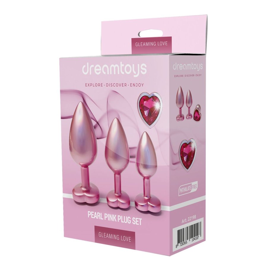 Anal plug Dream Toys Gleaming Love Pink #3