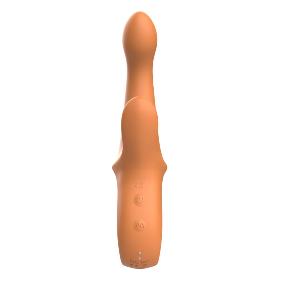 Dual Stimulation Vibe Dream Toys Glam Orange #4