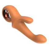 Dual Stimulation Vibe Dream Toys Glam Orange #5
