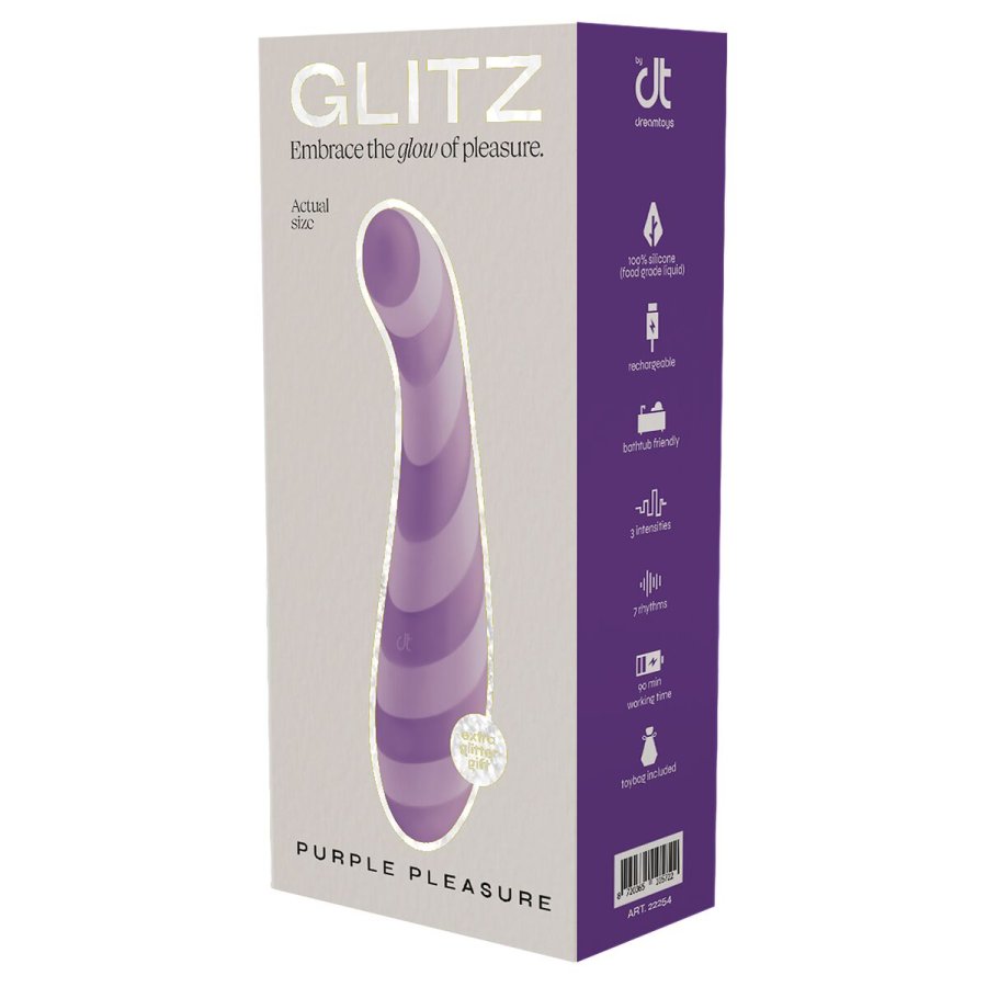 G-Punkt Vibrator Dream Toys Glitz Lilla #6