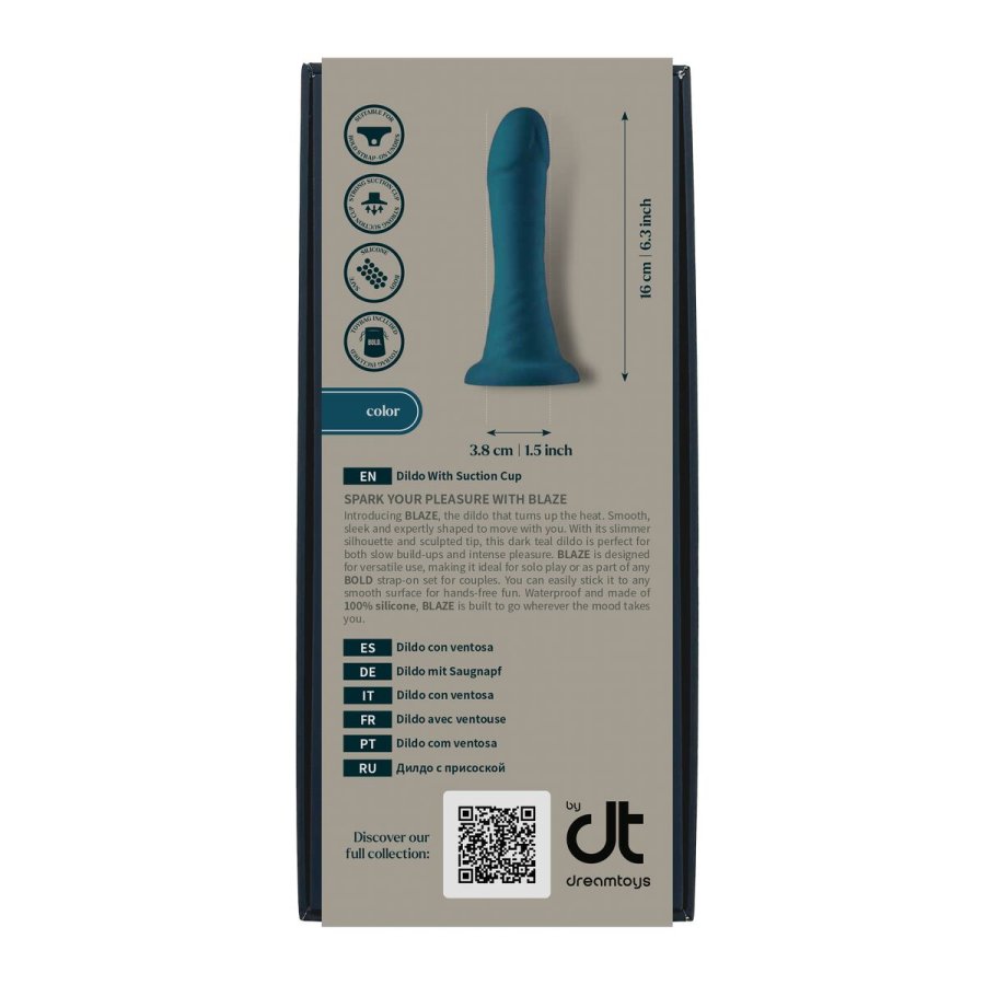 Dildo Dream Toys Bold Bl  3,2 cm 16 cm #4