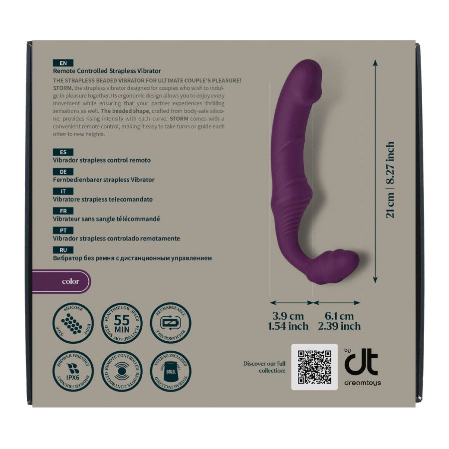 Dual Stimulation Vibe Dream Toys Bold Lilla #6