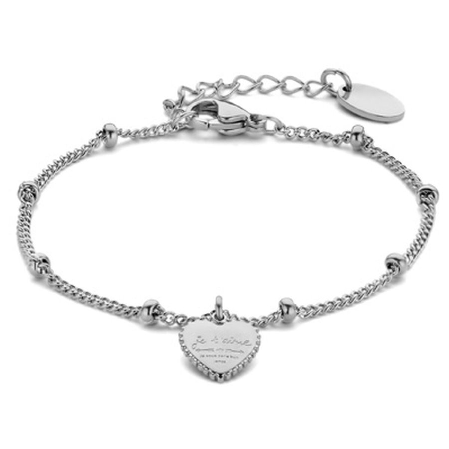 Armbnd til kvinder CO88 Collection 8CB-90775 Slvfarvet #1