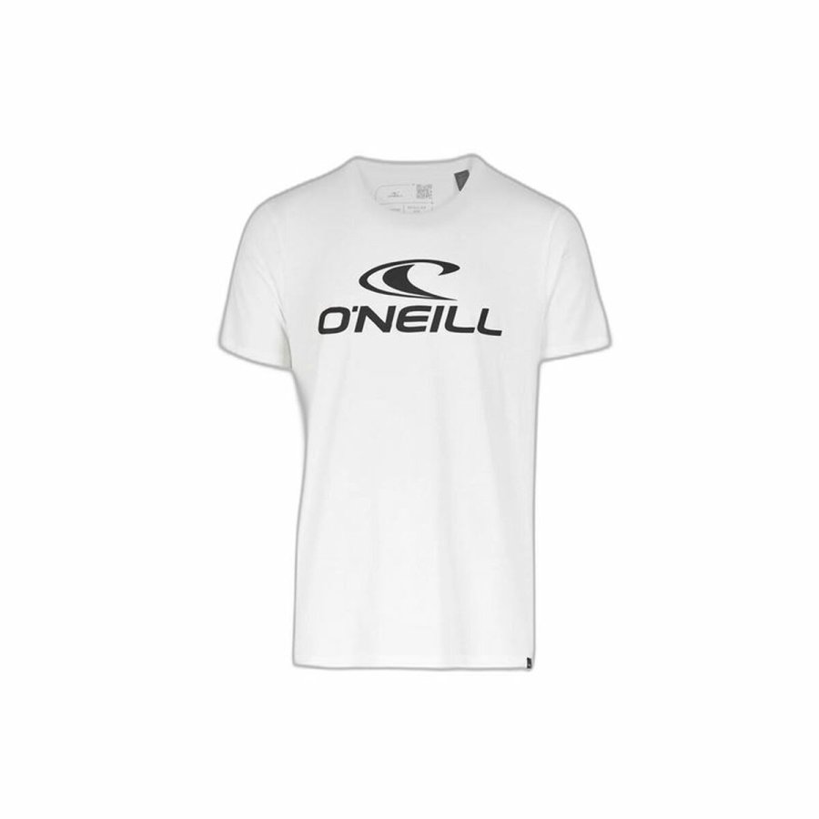 Kortrmet T-shirt til Mnd O'Neill Hvid #1
