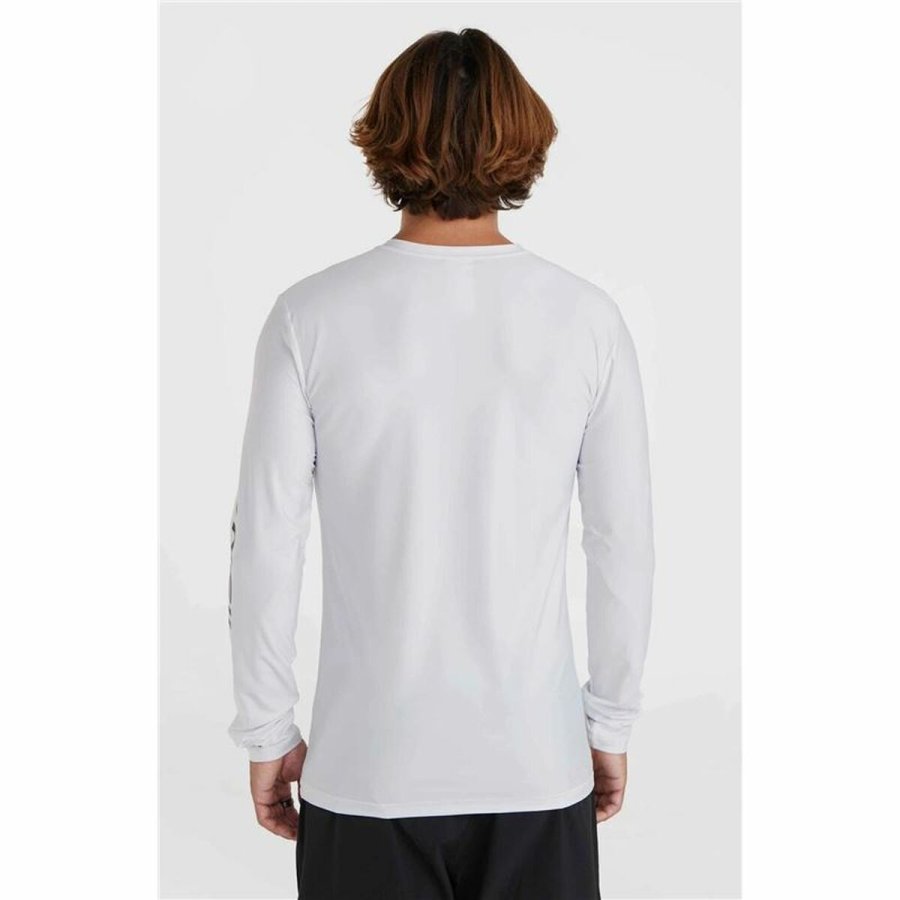 Kortrmet Sport T-shirt O'Neill  Essentials L/Slv  Hvid #4
