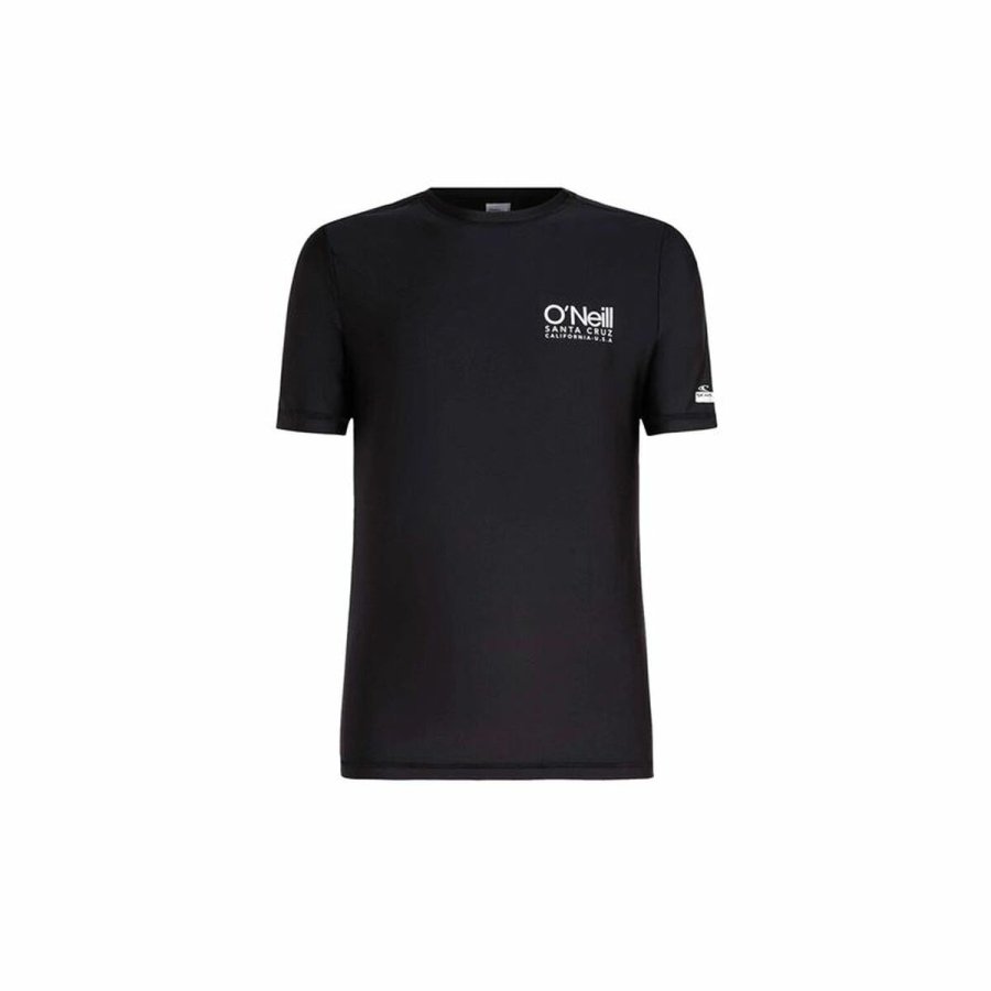 Kortrmet T-shirt til Mnd O'Neill Essentials Cali S/Sl Sort #1
