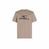 Kortrmet T-shirt til Mnd O'Neill Logo Lys brun #1