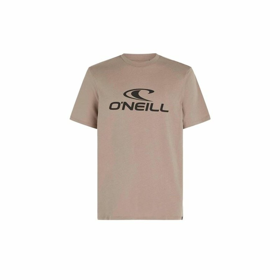 Kortrmet T-shirt til Mnd O'Neill Logo Lys brun #1