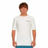 Kortrmet T-shirt til Mnd O'Neill Essentials Skins S/Slv Hvid #1