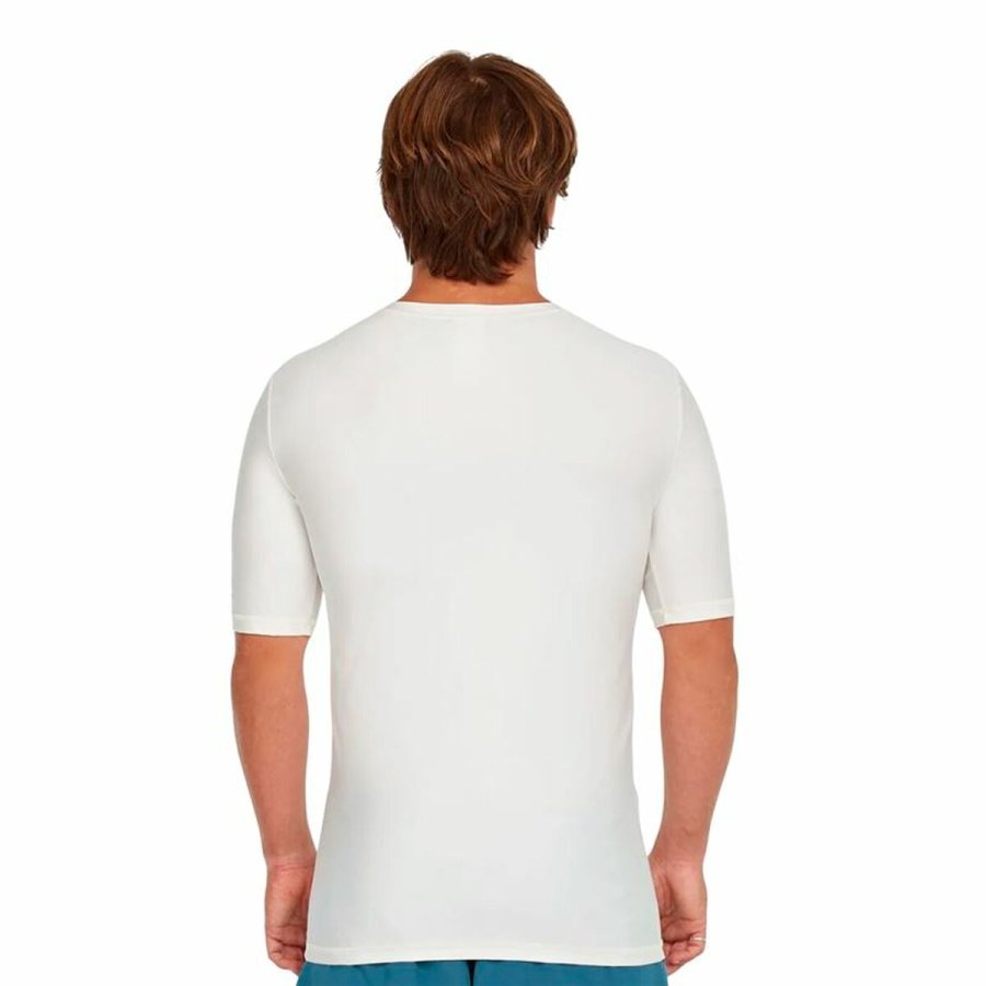Kortrmet T-shirt til Mnd O'Neill Essentials Skins S/Slv Hvid #2