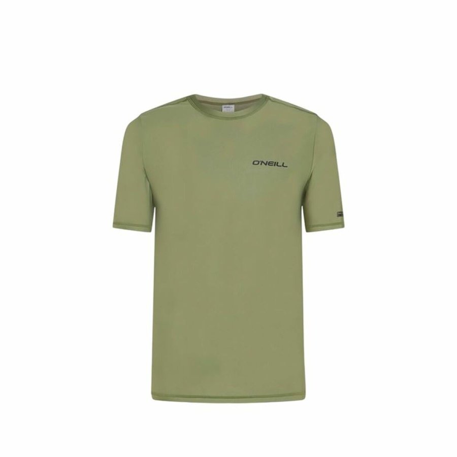 Kortrmet T-shirt til Mnd O'Neill Essentials Skins S/Slv Oliven #1