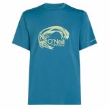 Kortrmet T-shirt til Mnd O'Neill O'Riginals Hybrid Upf Graphic Bl #1