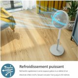 Fritstende ventilator Philips CX2550/00 Hvid 50 W #3