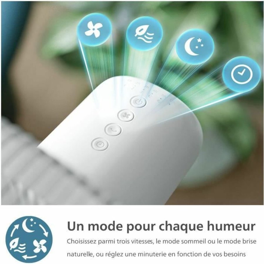 Fritstende ventilator Philips CX2550/00 Hvid 50 W #4