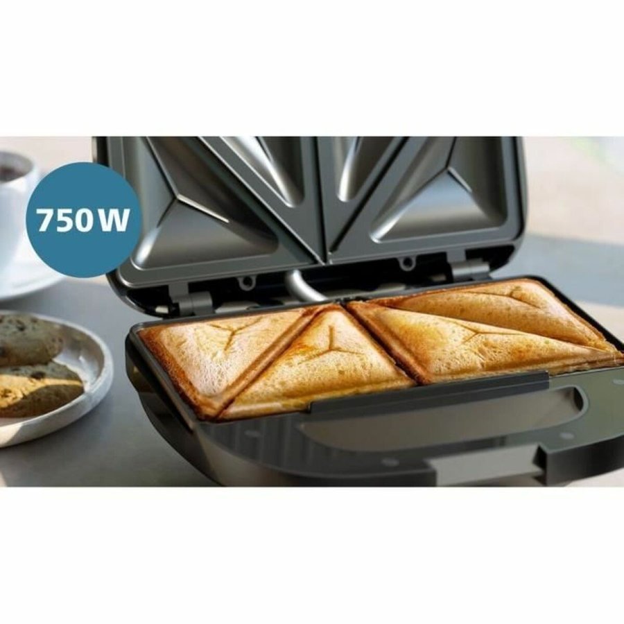 Sandwich Maker Philips HD2331/90 Sort 750 W #2