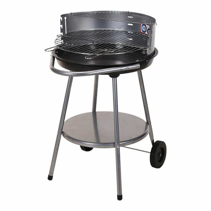Kulgrill med hjul Grill Sort  51 cm #1