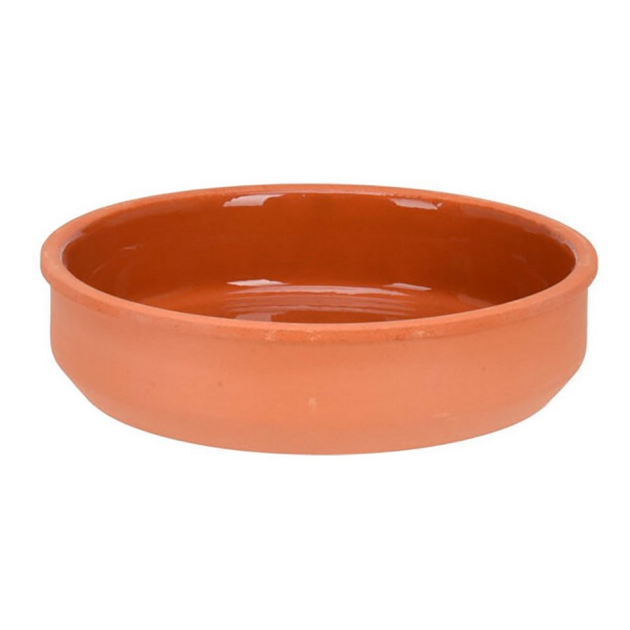 St til appetizere Excellent Houseware Terrakotta Bagt ler 450 ml  15,5 x 3,8 cm Kasserolle (2 enheder) #1