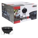 Kulgrill med hjul Sort 47 x 90 cm Cirkulr #5