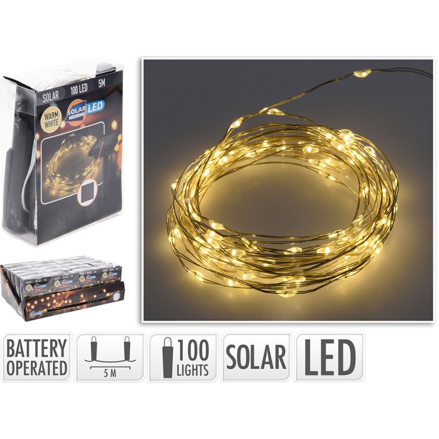 LED guirlande Lifetime 7 m Varm hvid 2 m Solar #3