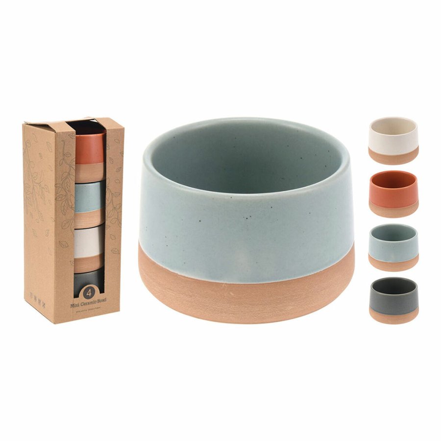 Sklst Excellent Houseware 210000960 Keramik  9 x 5,6 cm 4 Dele #2